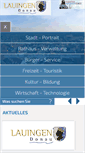 Mobile Screenshot of lauingen.de